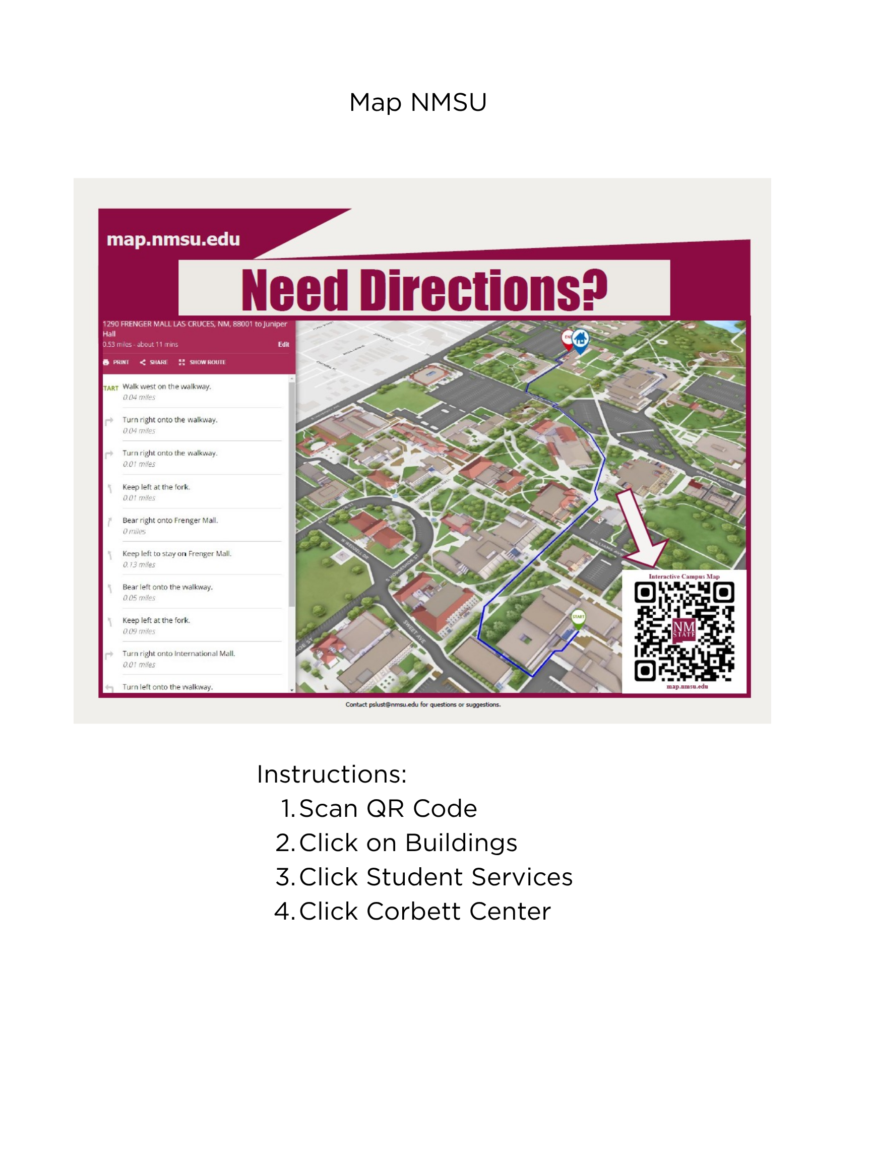 NMSU Map Information